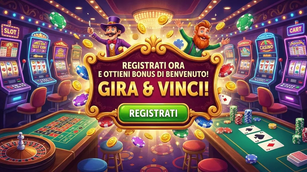 Registrazione con bonus